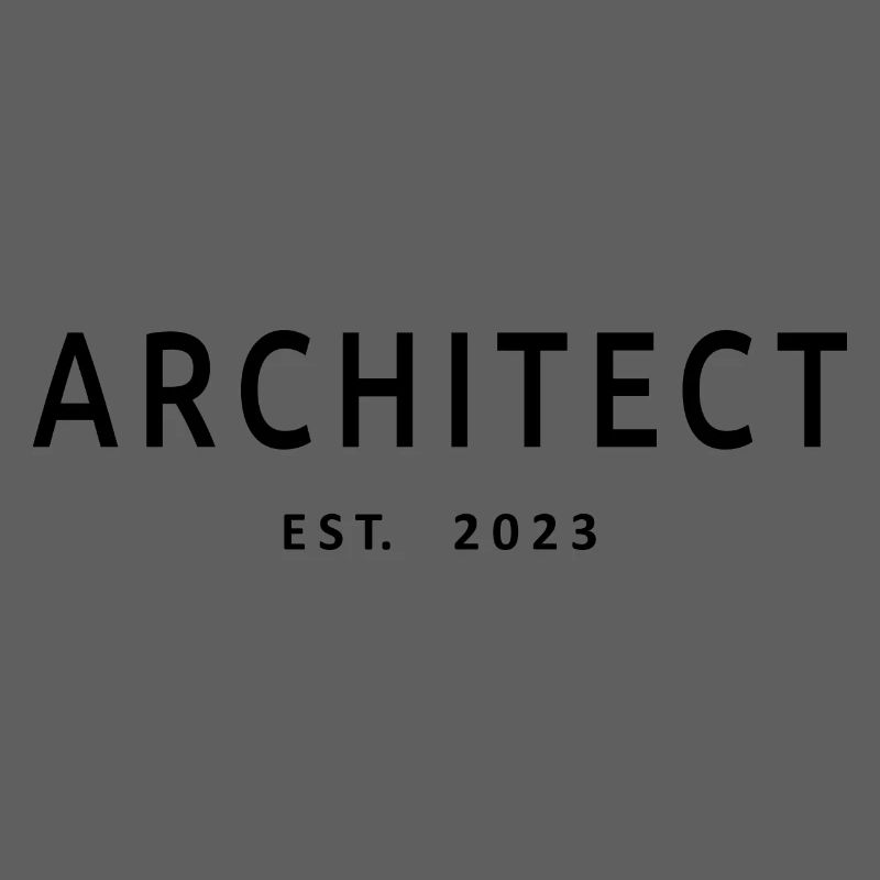 Architect Est. 2023 Graduated Architect Student