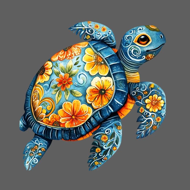 Floral Turtle