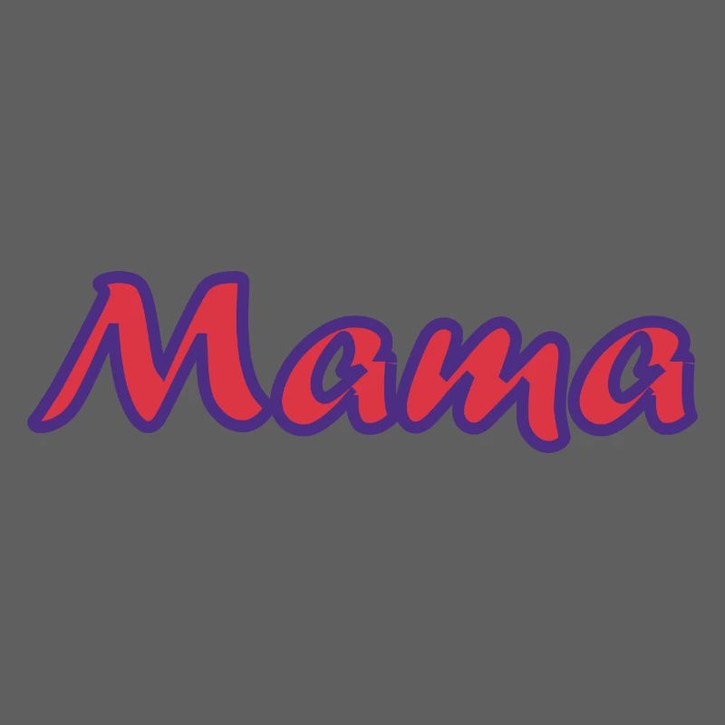 MAMMA. MUTTERTAG. SCHÖNEN MUTTERTAG. MAMA