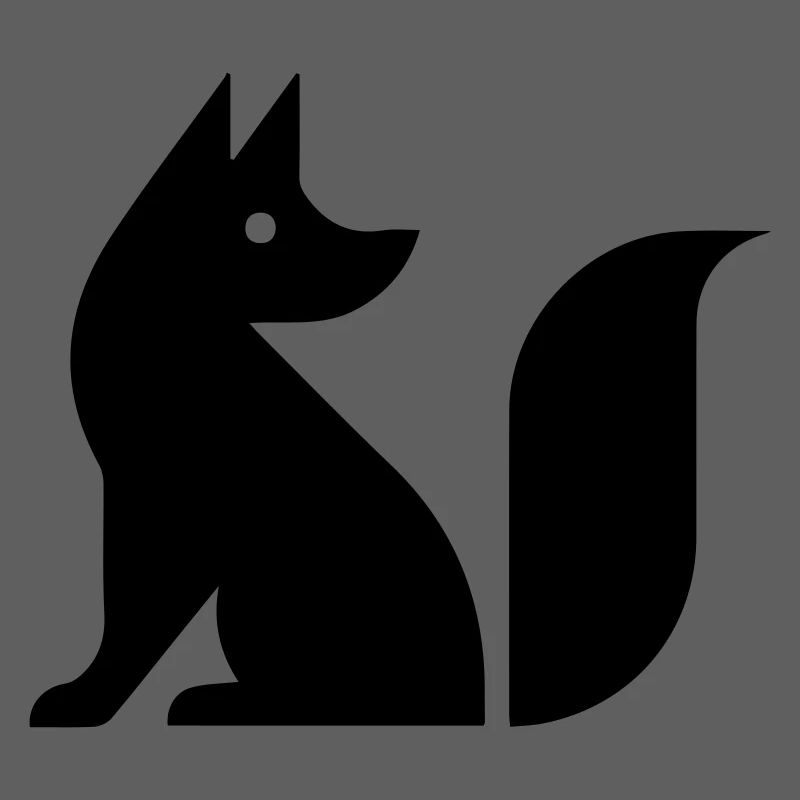 Cute fox illustration