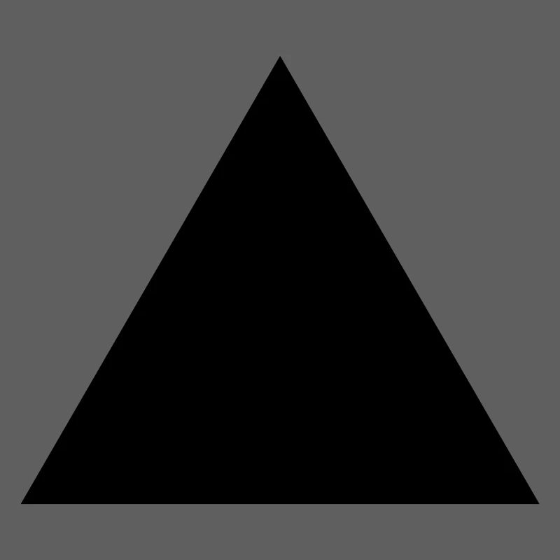Minimalistic triangle