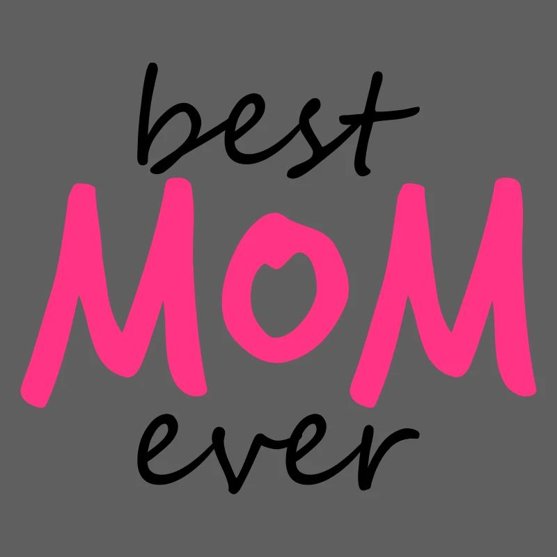 text best mom ever sticker sticker button love