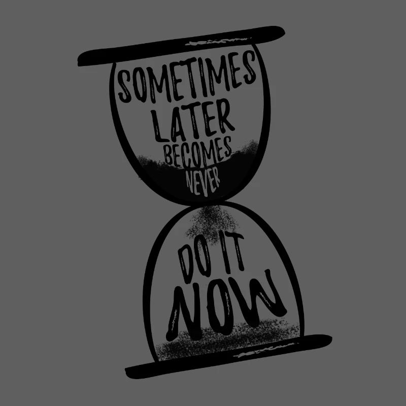 Manchmal wird später nie N