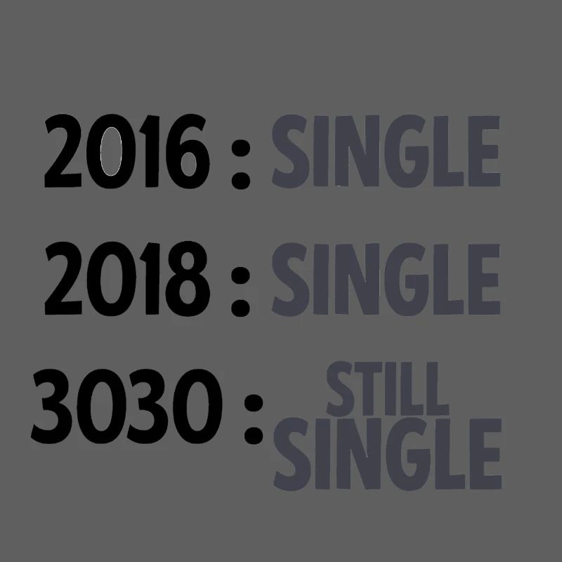 Single but not alone gift gift idea