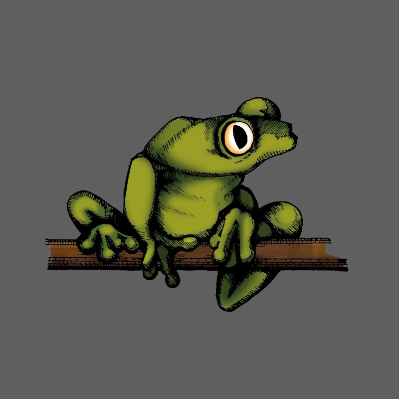 Frosch-Shirt