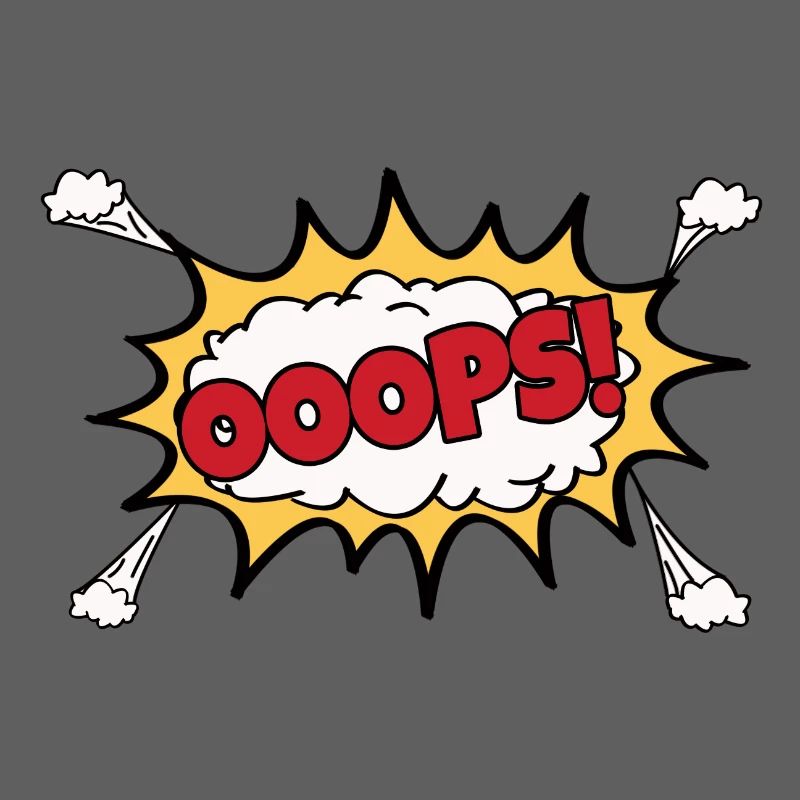 OOOPS Comic Graffiti