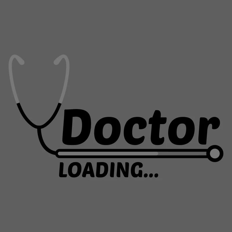 doctor training loading loading bar stethoscope ab