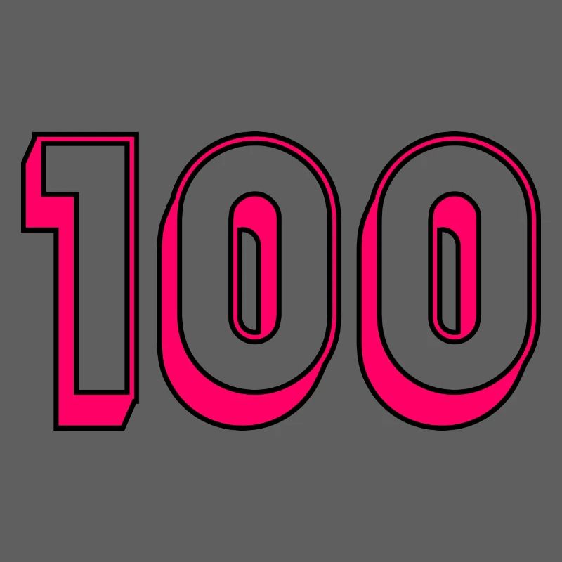 100. 100 YEARS. 100th ANNIVERSARY. BIRTHDAY 100