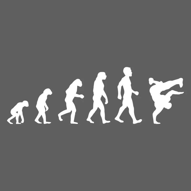 Evolution Breakdance motif comme un cadeau