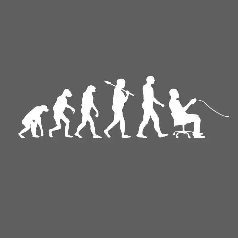 Gamer Evolution Shirt· Videospiele · Computer