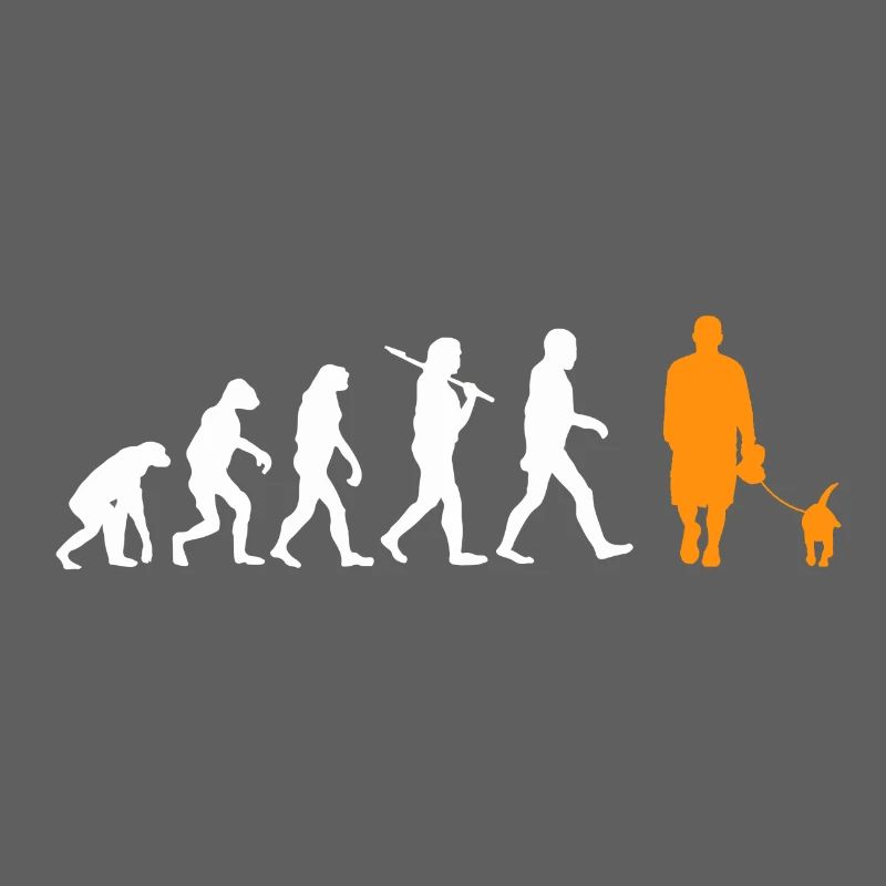 Evolution Dog Dog Walk Walk Gift