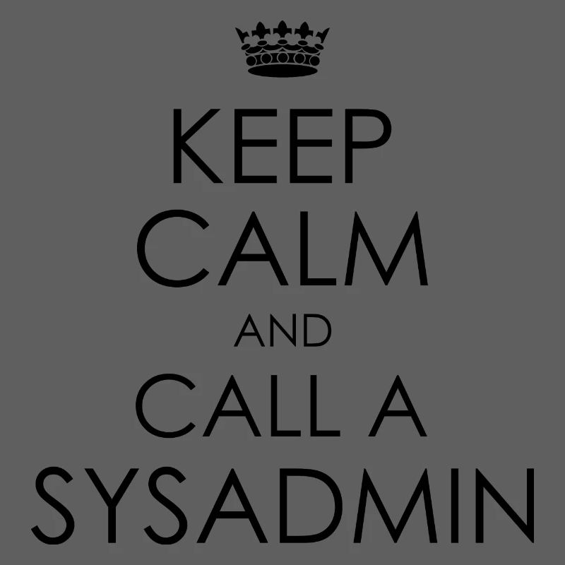 appeler sysadmin