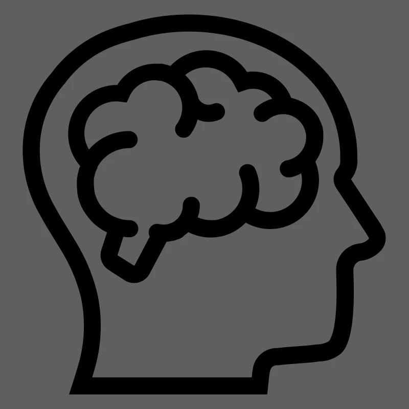 Thinking, brain, brain