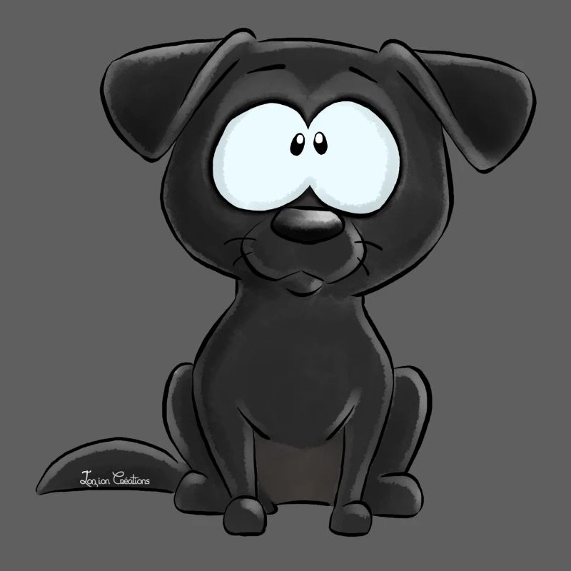 Schwarzer Labrador