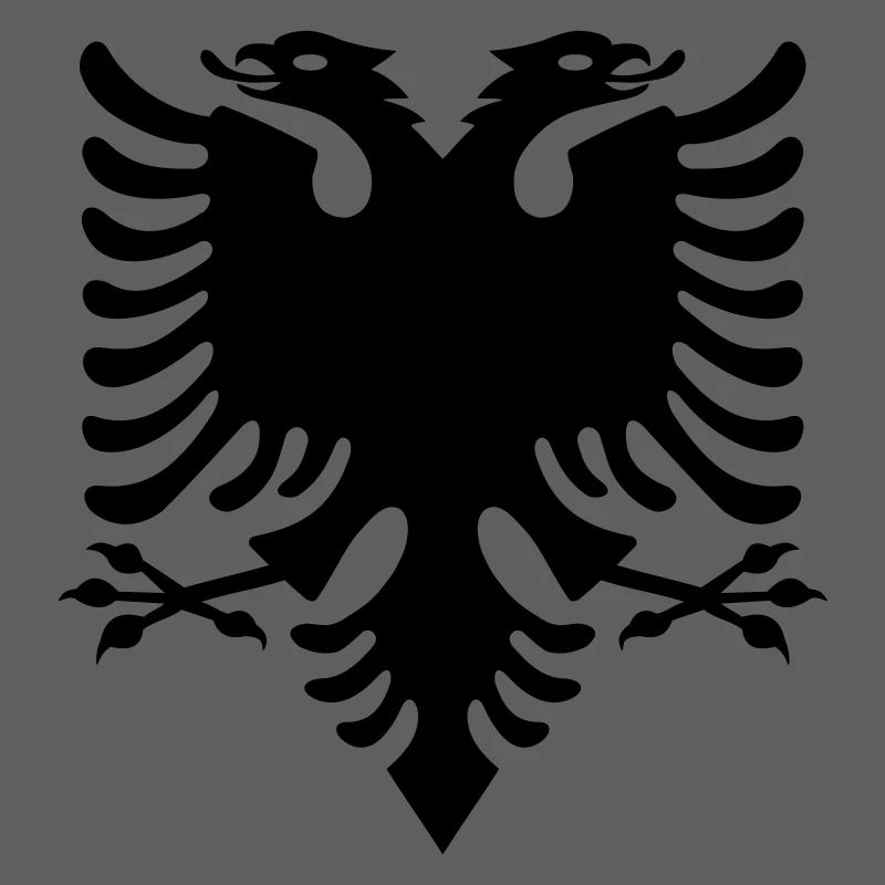 Double headed eagle emblem icon gift sign