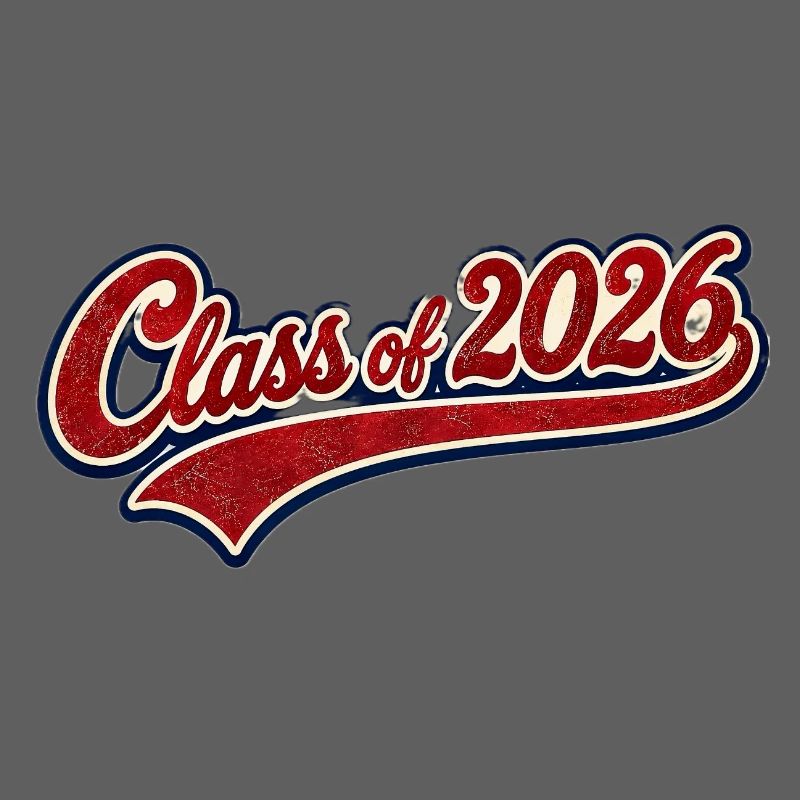 Class 2026 Retro Script