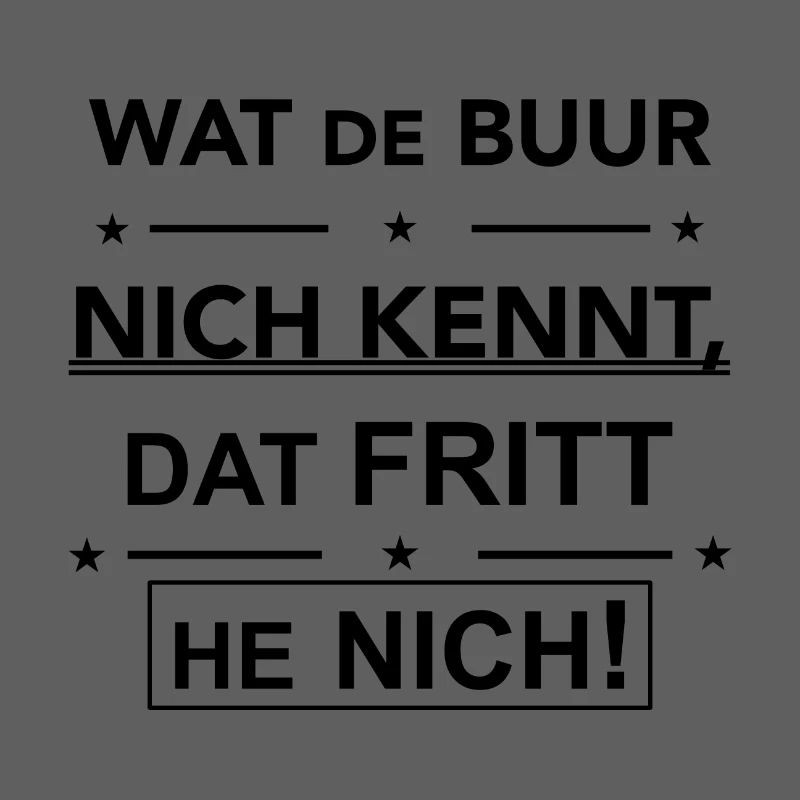 Plattdeutscher Spruch Geschenk Idee