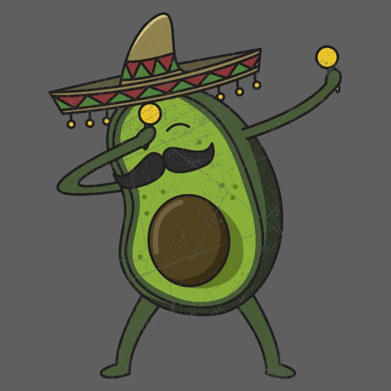 Avocado - Dab Pose - Dabbing - Geschenk
