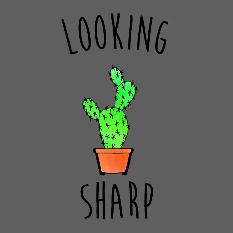Looking Sharp Cactus Pun