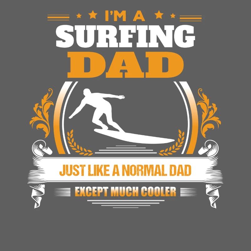 Surfender Vati-Hemd-Geschenk-Idee