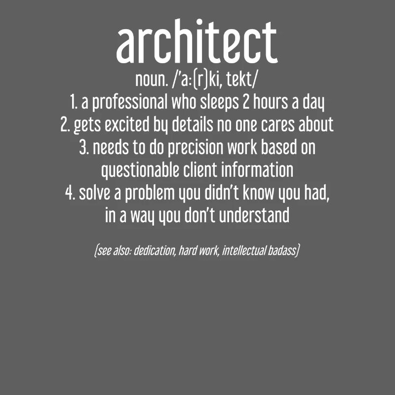 ARCHITECTE - DESIGNER - CONSTRUCTION - DESSIN