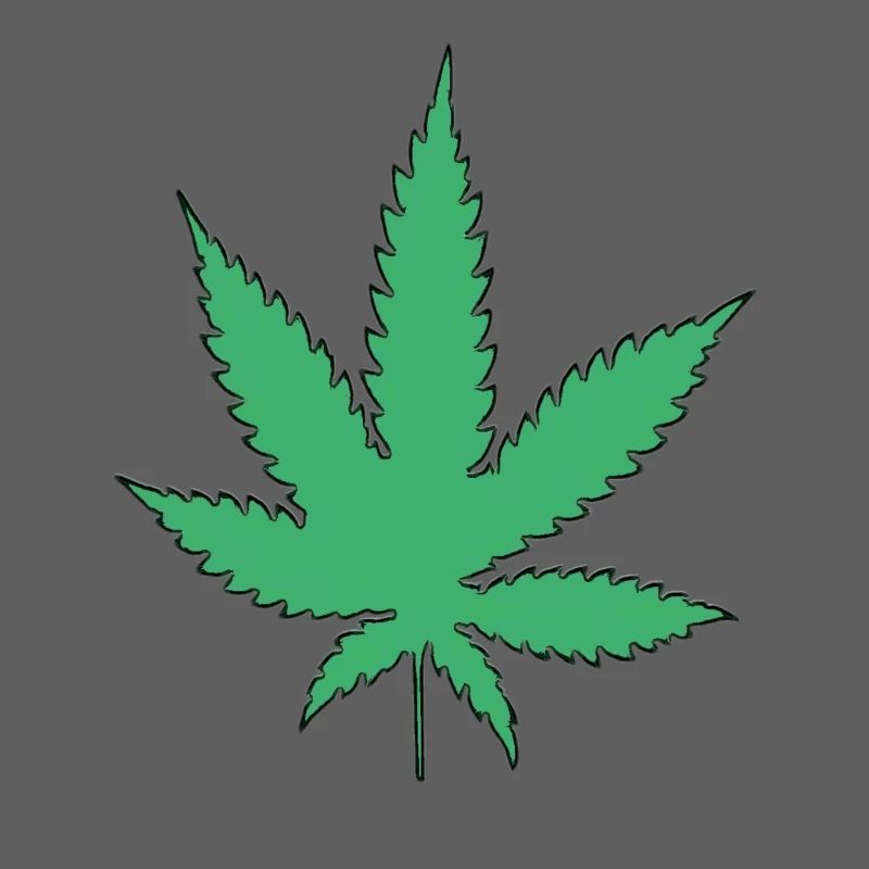 Cannabisblatt