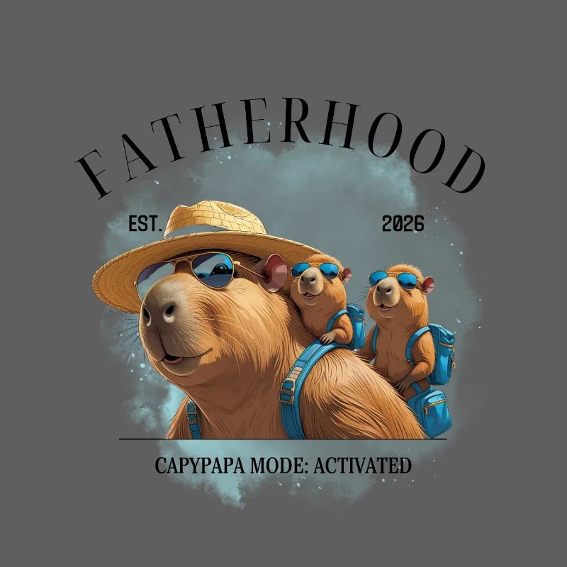 Paternité EST. 2026 – Mode Capypapa activé