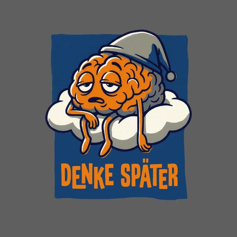 Denke später.