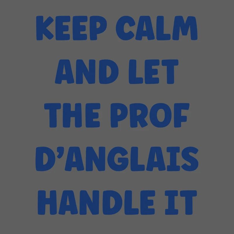Keep Calm Prof Anglais