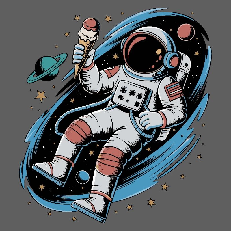 Conception spatiale de l’espace des astronautes avec des planètes et
