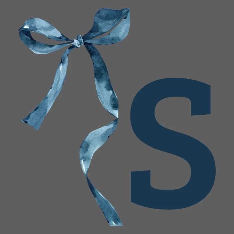 Monogramme s idée cadeau 