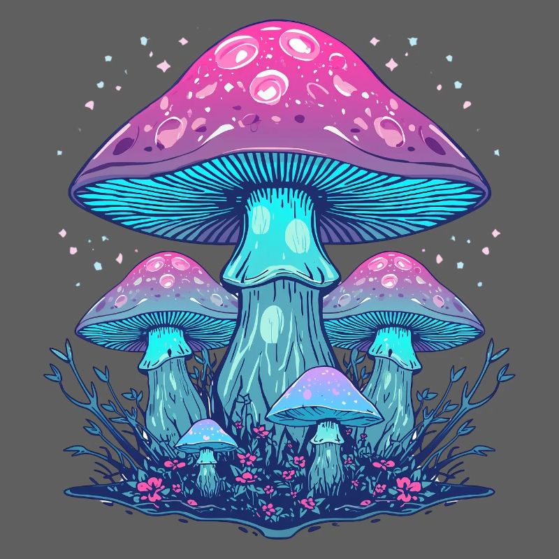 Ätherische Neonpilze