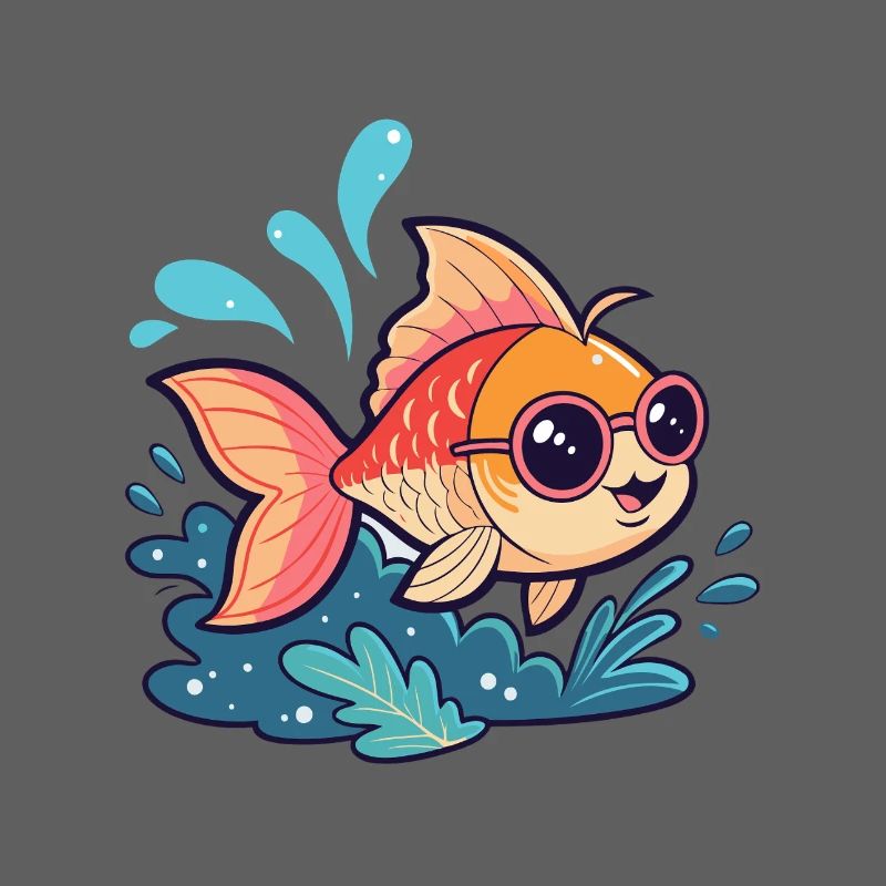 Fish Splash Sonnenbrille