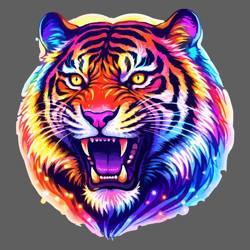 Tiger Kopf