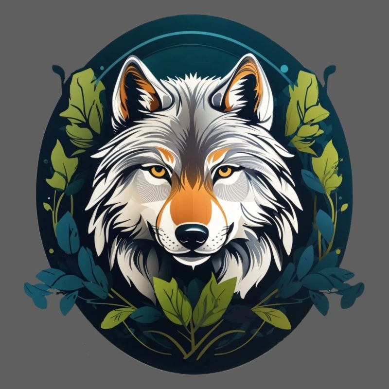 Forest dweller wolf