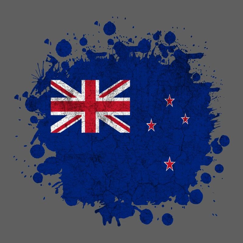 Conception de drapeaux d'éclaboussures vintage de