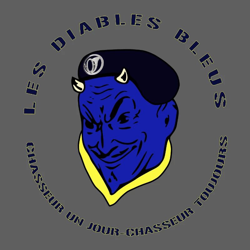 Devises Chasseurs Diables Bleus - Armée Française