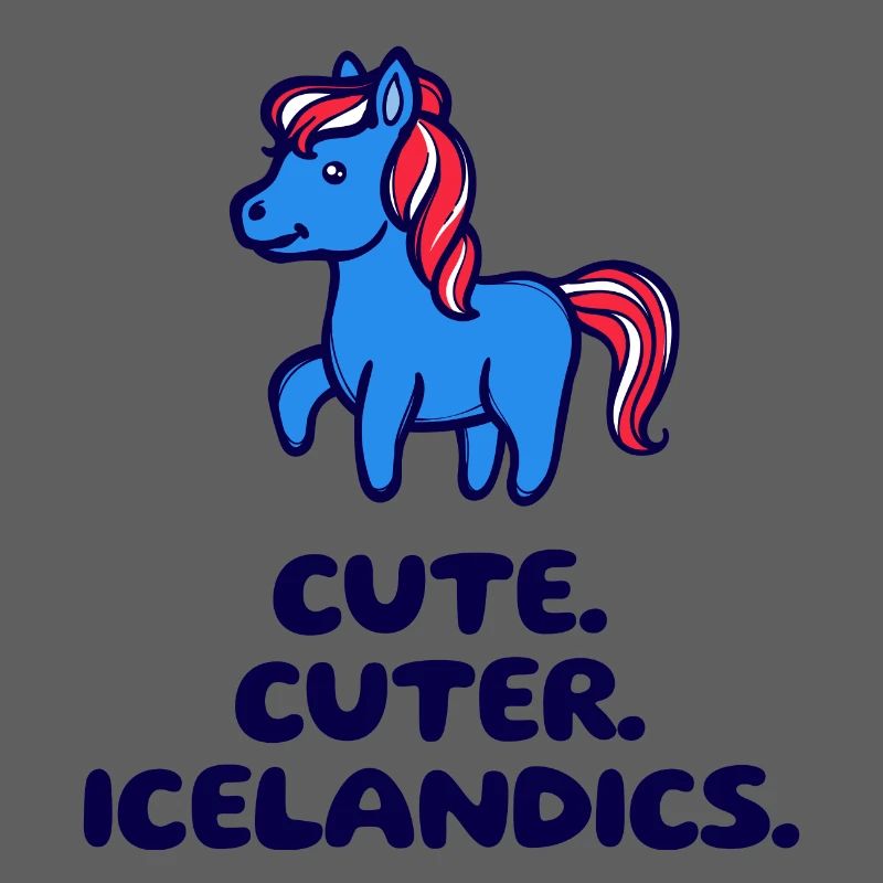 Pony Isländer Islandpferde Statement Islandponys