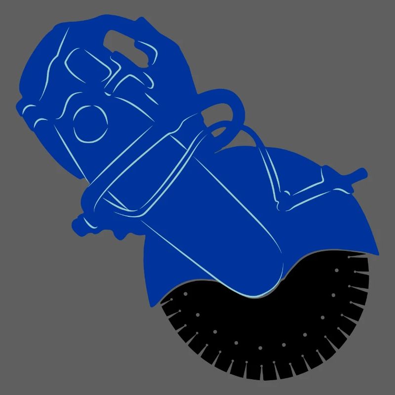 Pflastersteinsäge oder Steinsägemaschine