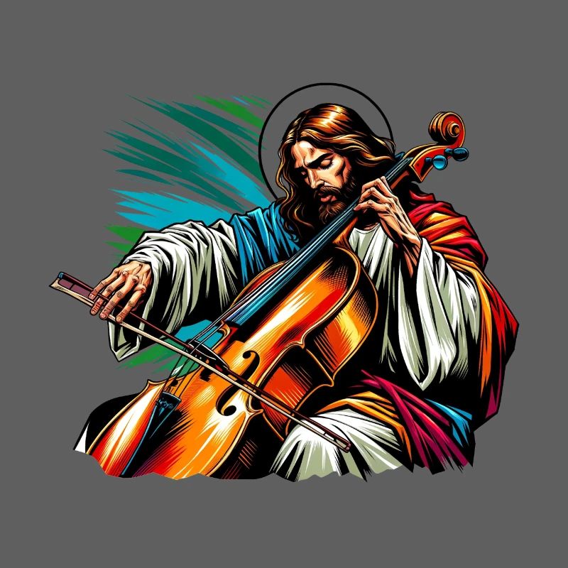 Conception musicale pour violoncelle Jesus Christ