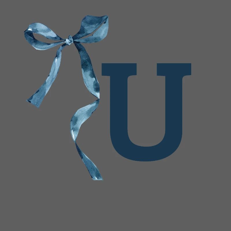 Monogram U Geschenkidee