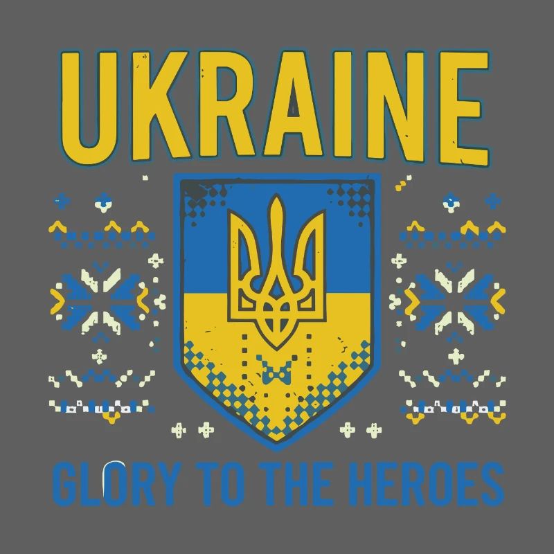Ukraine Crest Glory Tee
