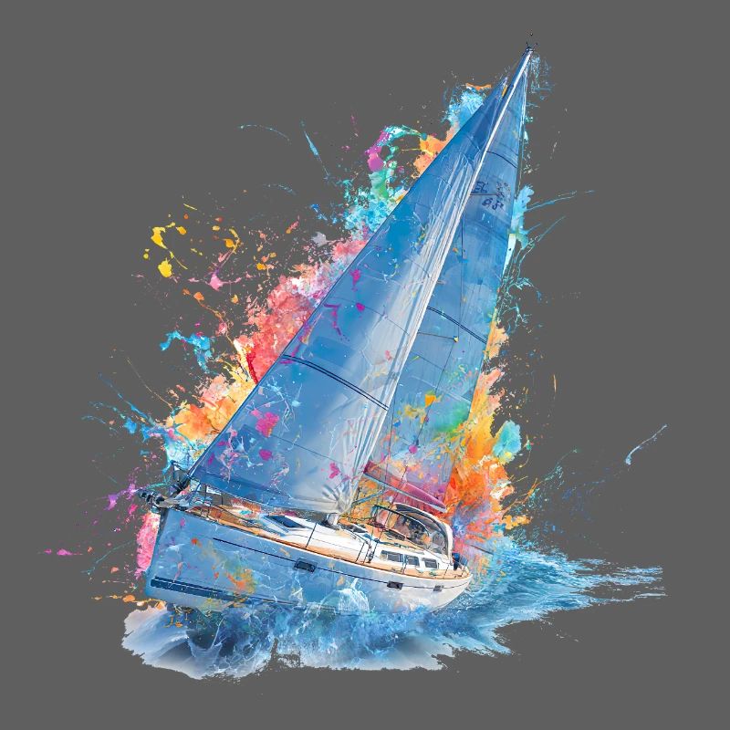 Explosion de couleurs de rêve de navigation