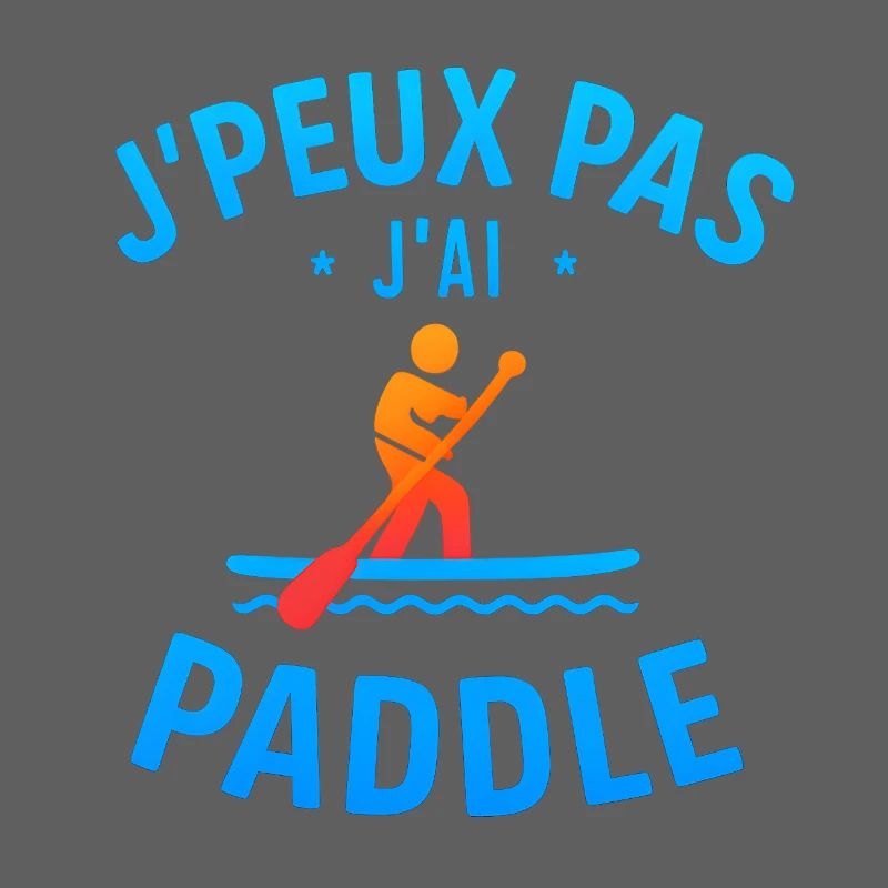 I can't I paddle