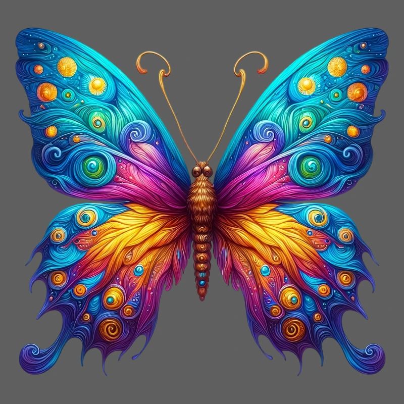 Papillon Van Gogh