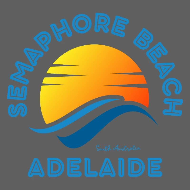 Semaphore Beach Adelaide Sunset