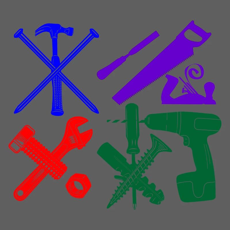 Construction worker tool color