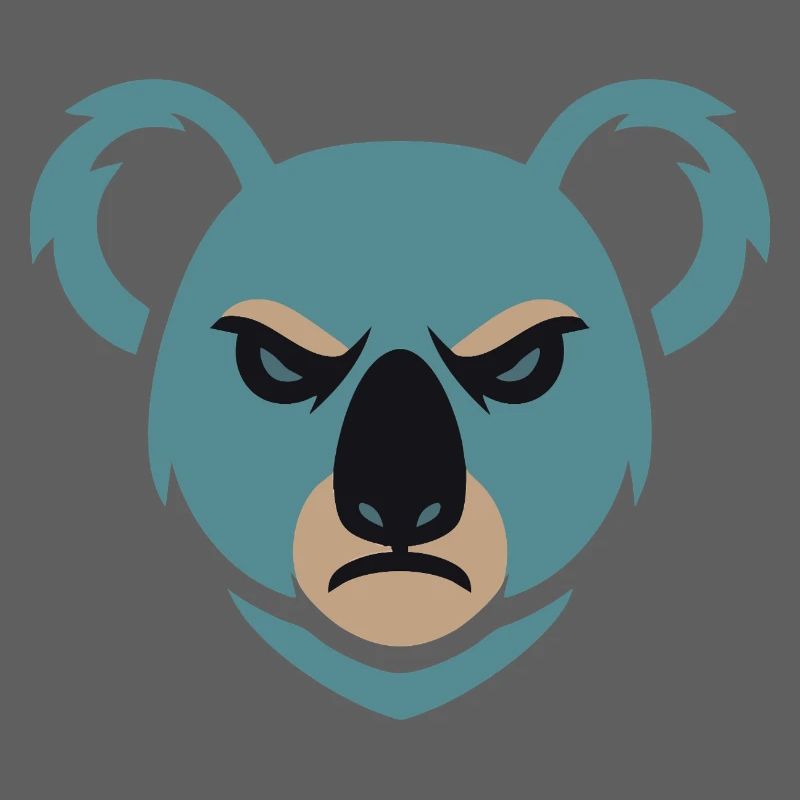Wütender Koala