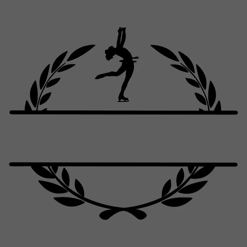 Lorbeerkranz Eiskunstläufer