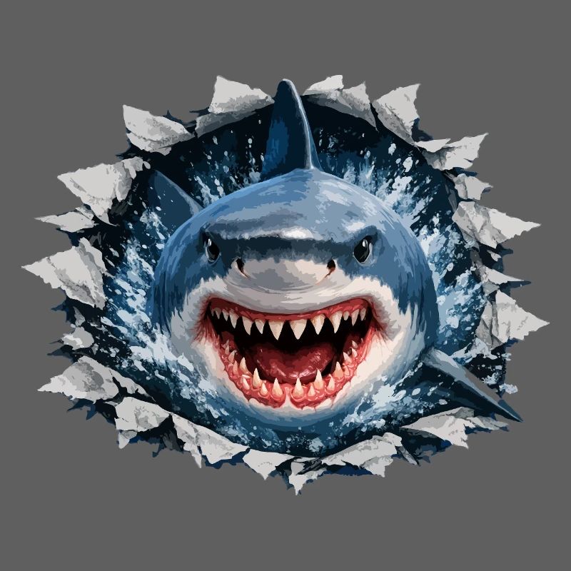Breaking Shark Outbreak design